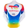Maillot vélo 2021 Team TotalEnergies Manches Longues N003